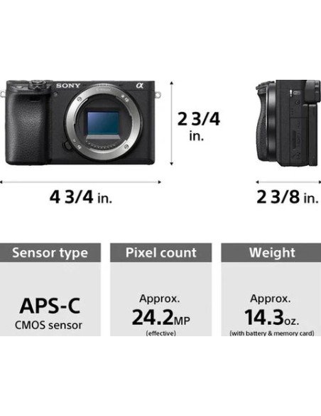 Alpha 6400 + SEL-P 16-50mm f/3.5-5.6 OSS II Nera